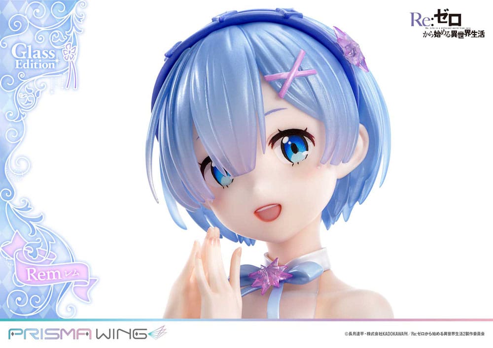 Re:Zero - Starting Life in Another World Prisma Wing PVC Statue 1/7 Rem Glass Edition 23 cm 4580708049502