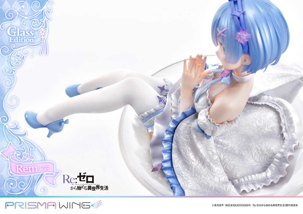 Re:Zero - Starting Life in Another World Prisma Wing PVC Statue 1/7 Rem Glass Edition 23 cm 4580708049502