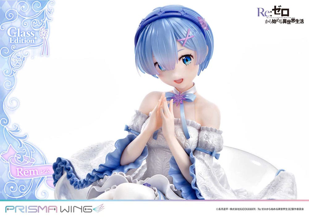 Re:Zero - Starting Life in Another World Prisma Wing PVC Statue 1/7 Rem Glass Edition 23 cm 4580708049502