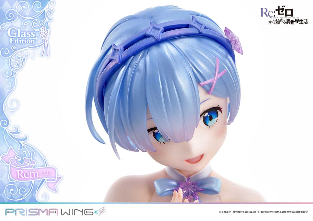 Re:Zero - Starting Life in Another World Prisma Wing PVC Statue 1/7 Rem Glass Edition 23 cm 4580708049502