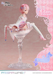 Re:ZERO Starting Life in Another World Prisma Wing PVC Statue 1/7 Ram Glass Edition 24 cm 4582647121226