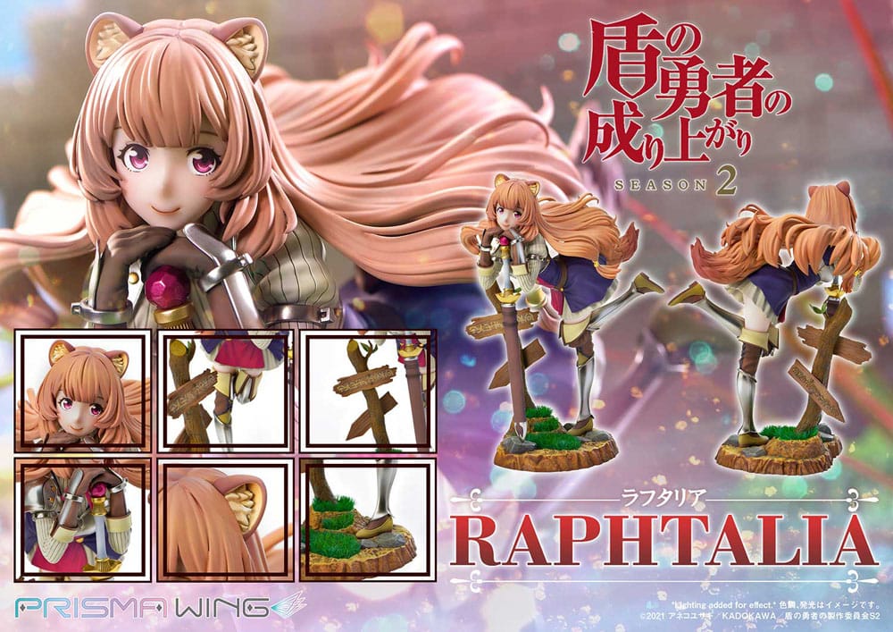 The Rising of the Shield Hero Season 2  Prisma Wing PVC Statue 1/7 Raphtalia 21 cm 4580708046563