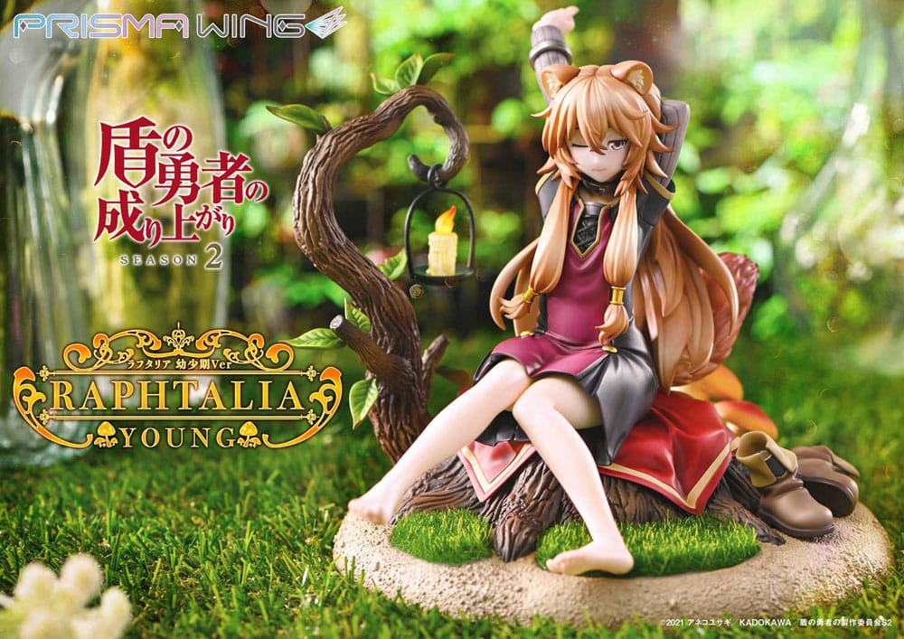 The Rising of the shield Hero Season 2 Prisma Wing PVC Statue 1/7 Raphtalia Young Version 15 cm 4580708048178