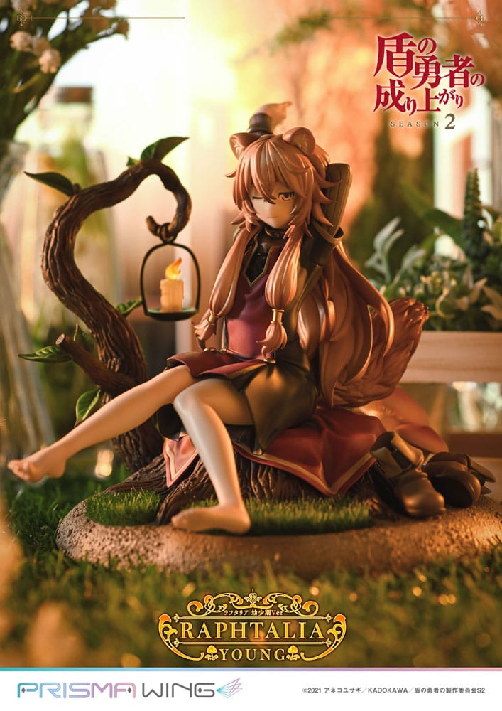 The Rising of the shield Hero Season 2 Prisma Wing PVC Statue 1/7 Raphtalia Young Version 15 cm 4580708048178