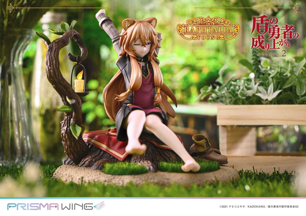 The Rising of the shield Hero Season 2 Prisma Wing PVC Statue 1/7 Raphtalia Young Version 15 cm 4580708048178