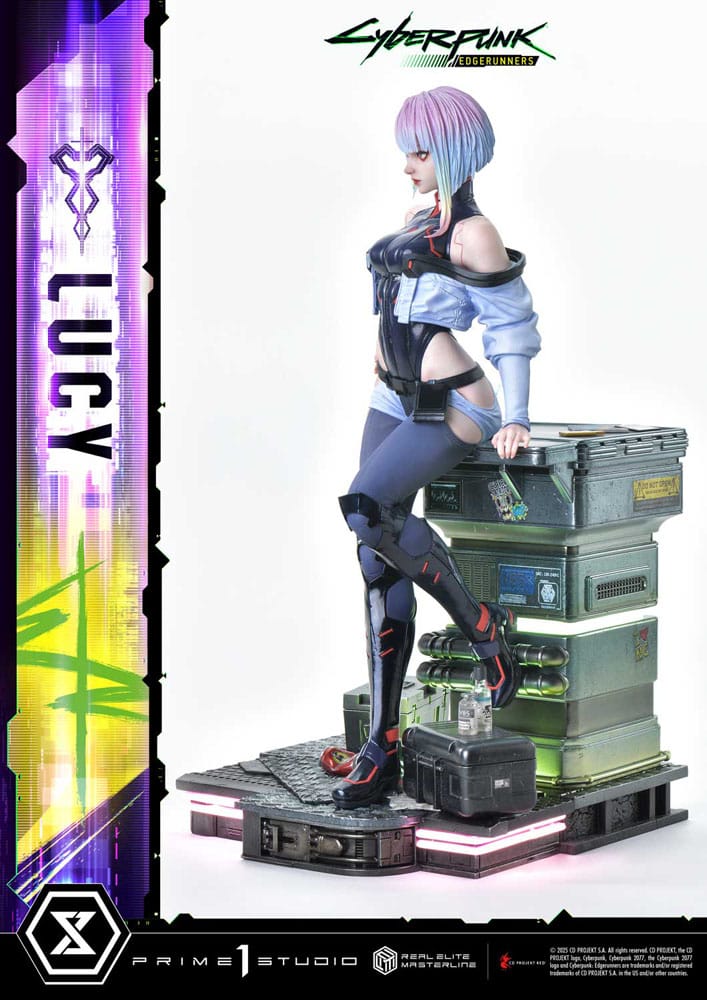 Cyberpunk: Edgerunners Real Elite Masterline Series Statue 1/4 Lucy 50 cm 4582647121509