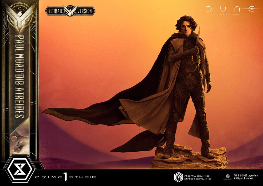 Dune: Part Two Real Elite Masterline Series Statue 1/3 Paul Atreides Ultimate Verison 90 cm 4582647120588