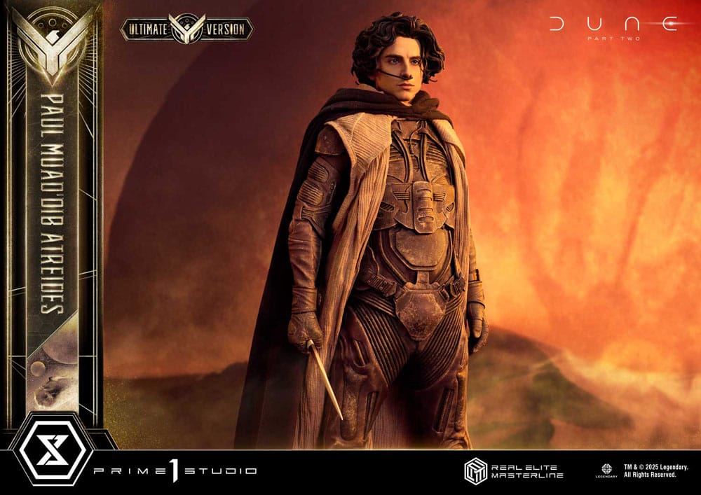 Dune: Part Two Real Elite Masterline Series Statue 1/3 Paul Atreides Ultimate Verison 90 cm 4582647120588