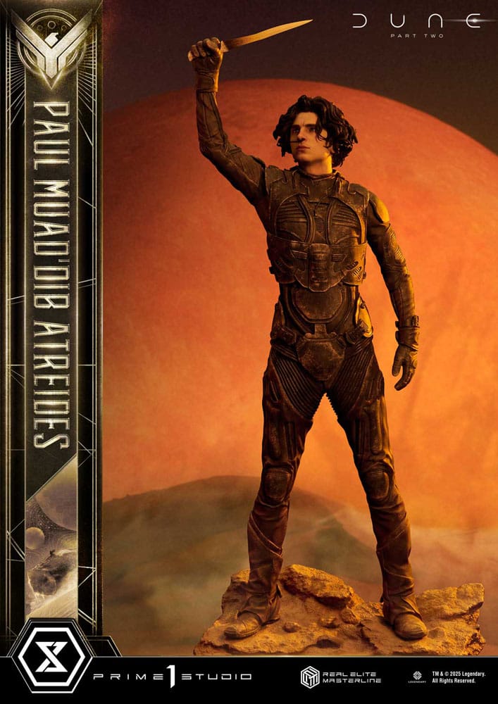 Dune: Part Two Real Elite Masterline Series Statue 1/3 Paul Atreides Ultimate Verison 90 cm 4582647120588