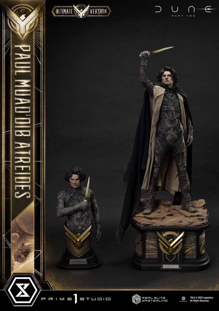 Dune: Part Two Real Elite Masterline Series Statue 1/3 Paul Atreides Ultimate Verison 90 cm 4582647120588