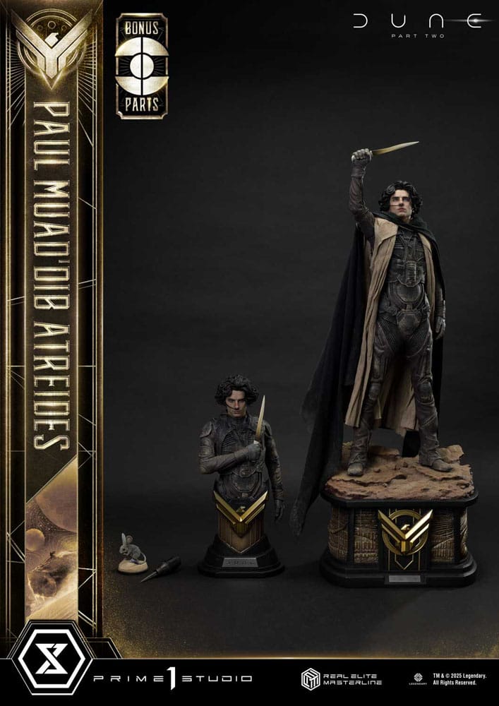 Dune: Part Two Real Elite Masterline Series Statue 1/3 Paul Atreides Ultimate Bonus Version 90 cm 4582647120595