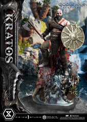 God of War: Ragnarok Real Elite Masterline Series Statue 1/3 Kratos Ultimate Version 95 cm 4582647120786