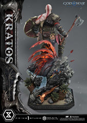 God of War: Ragnarok Real Elite Masterline Series Statue 1/3 Kratos Ultimate Version 95 cm 4582647120786