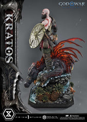 God of War: Ragnarok Real Elite Masterline Series Statue 1/3 Kratos Ultimate Version 95 cm 4582647120786