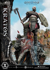 God of War: Ragnarok Real Elite Masterline Series Statue 1/3 Kratos Ultimate Version 95 cm 4582647120786