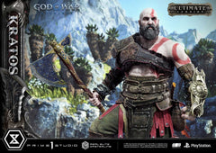 God of War: Ragnarok Real Elite Masterline Series Statue 1/3 Kratos Ultimate Version 95 cm 4582647120793