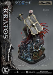 God of War: Ragnarok Real Elite Masterline Series Statue 1/3 Kratos Ultimate Version 95 cm 4582647120793