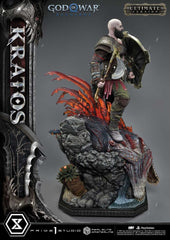 God of War: Ragnarok Real Elite Masterline Series Statue 1/3 Kratos Ultimate Version 95 cm 4582647120793