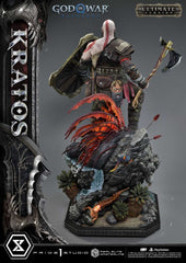 God of War: Ragnarok Real Elite Masterline Series Statue 1/3 Kratos Ultimate Version 95 cm 4582647120793