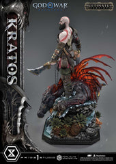 God of War: Ragnarok Real Elite Masterline Series Statue 1/3 Kratos Ultimate Version 95 cm 4582647120793