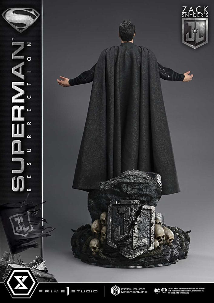 Zack Snyder's Justice League Real Elite Masterline Series Statue 1/3 Superman Resurrection Deluxe Ver. 95 cm 4582647120939