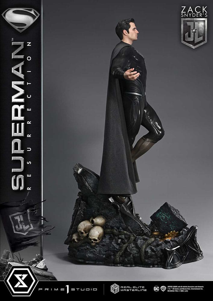 Zack Snyder's Justice League Real Elite Masterline Series Statue 1/3 Superman Resurrection Deluxe Ver. 95 cm 4582647120939