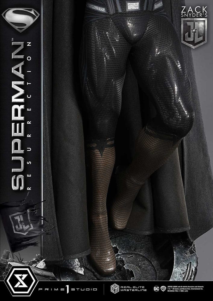 Zack Snyder's Justice League Real Elite Masterline Series Statue 1/3 Superman Resurrection Deluxe Ver. 95 cm 4582647120939