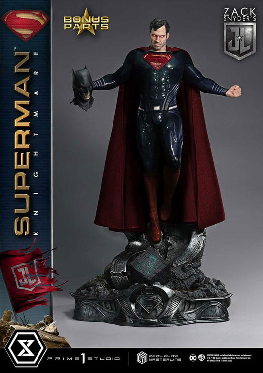 Zack Snyder's Justice League Real Elite Masterline Series Statue 1/3 Superman Knightmare Color Edition Deluxe Bonus Ver. 95 cm 4582647120984