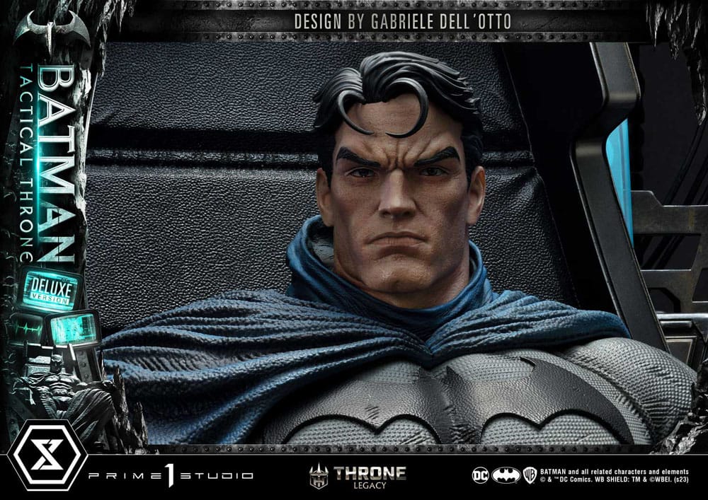 DC Comics Throne Legacy Collection Statue 1/3 Batman Tactical Throne Deluxe Bonus Version 57 cm 4580708047294