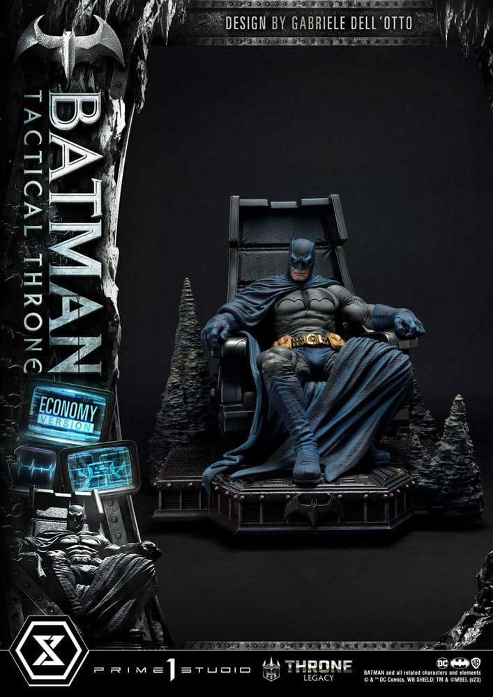 DC Comics Throne Legacy Collection Statue 1/3 Batman Tactical Throne Economy Version 46 cm 4580708047270