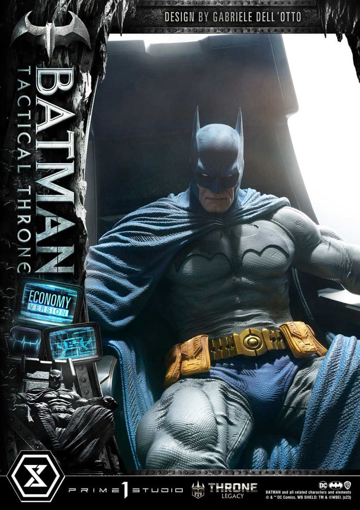 DC Comics Throne Legacy Collection Statue 1/3 Batman Tactical Throne Economy Version 46 cm 4580708047270