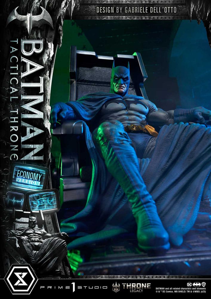 DC Comics Throne Legacy Collection Statue 1/3 Batman Tactical Throne Economy Version 46 cm 4580708047270