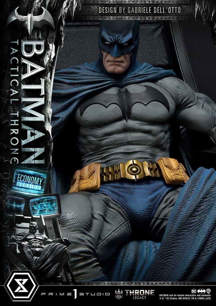 DC Comics Throne Legacy Collection Statue 1/3 Batman Tactical Throne Economy Version 46 cm 4580708047270