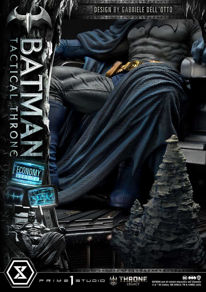 DC Comics Throne Legacy Collection Statue 1/3 Batman Tactical Throne Economy Version 46 cm 4580708047270