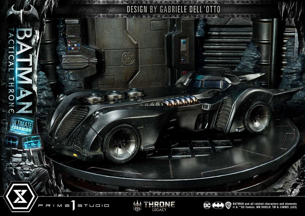 DC Comics Throne Legacy Collection Statue 1/3 Batman Tactical Throne Ultimate Bonus Version 57 cm 4580708047317