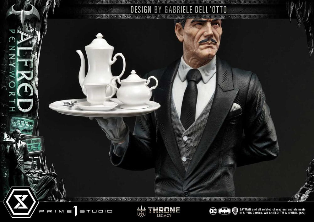 DC Comics Throne Legacy Series Statue Alfred Pennyworth (Batman Comics) Bonus Version 57 cm 4580708048154