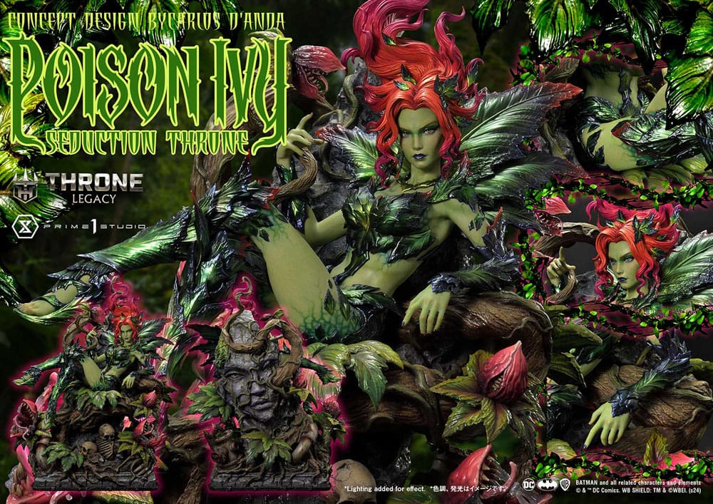 DC Comics Throne Legacy Collection Statue 1/4 Batman Poison Ivy Seduction Throne 55 cm 4580708048987