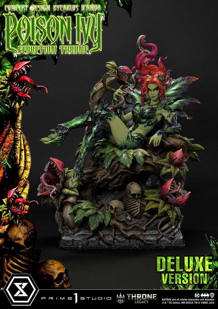 DC Comics Throne Legacy Collection Statue 1/4 Batman Poison Ivy Seduction Throne Deluxe Version 55 cm 4580708048994