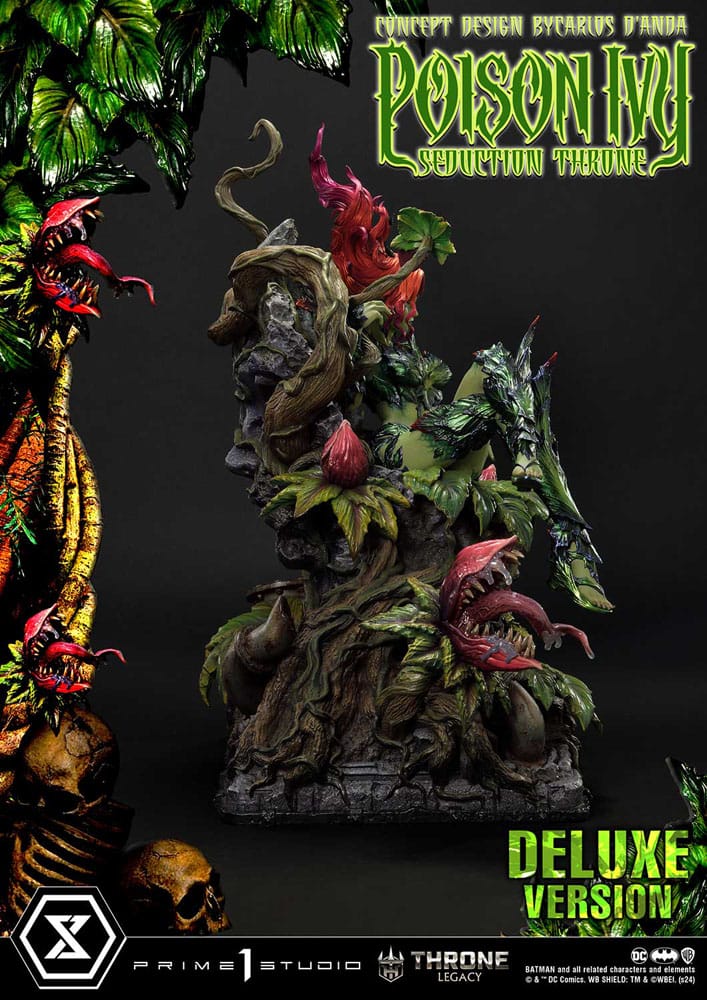 DC Comics Throne Legacy Collection Statue 1/4 Batman Poison Ivy Seduction Throne Deluxe Version 55 cm 4580708048994