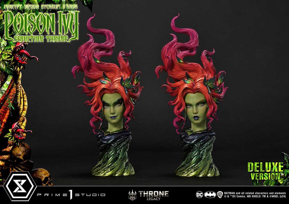 DC Comics Throne Legacy Collection Statue 1/4 Batman Poison Ivy Seduction Throne Deluxe Version 55 cm 4580708048994