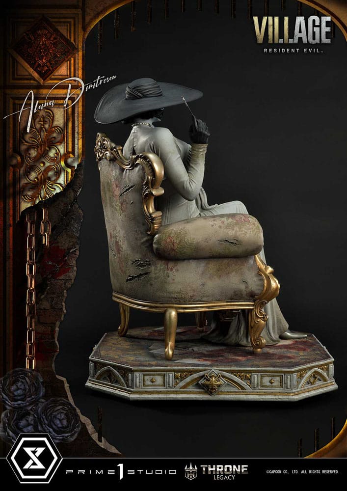 Resident Evil Village Throne Legacy Collection Statue 1/4 Alcina Dimitrescu 66 cm 4580708047898