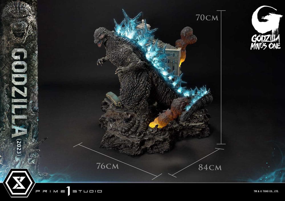 Godzilla Minus One Diorama Masterline Series Godzilla 2023 Bonus Version 70 cm 4580708049618