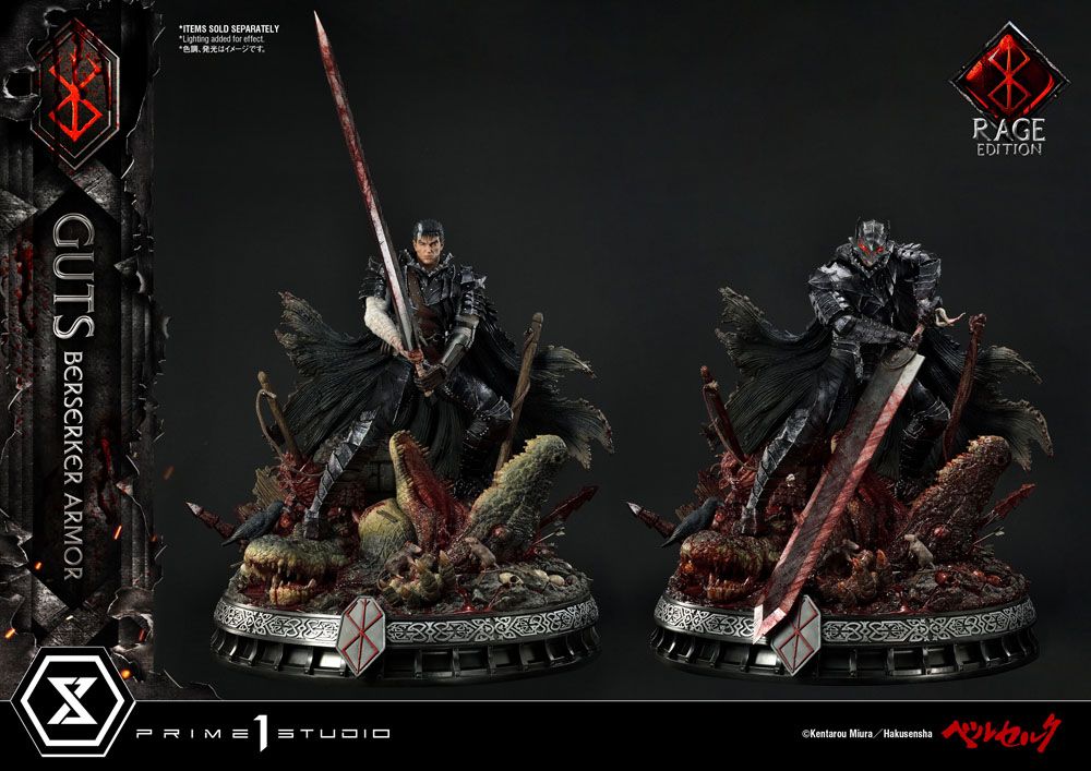 Berserk Statue 1/4 Guts Berserker Armor Rage Edition 67 cm 4582535948560