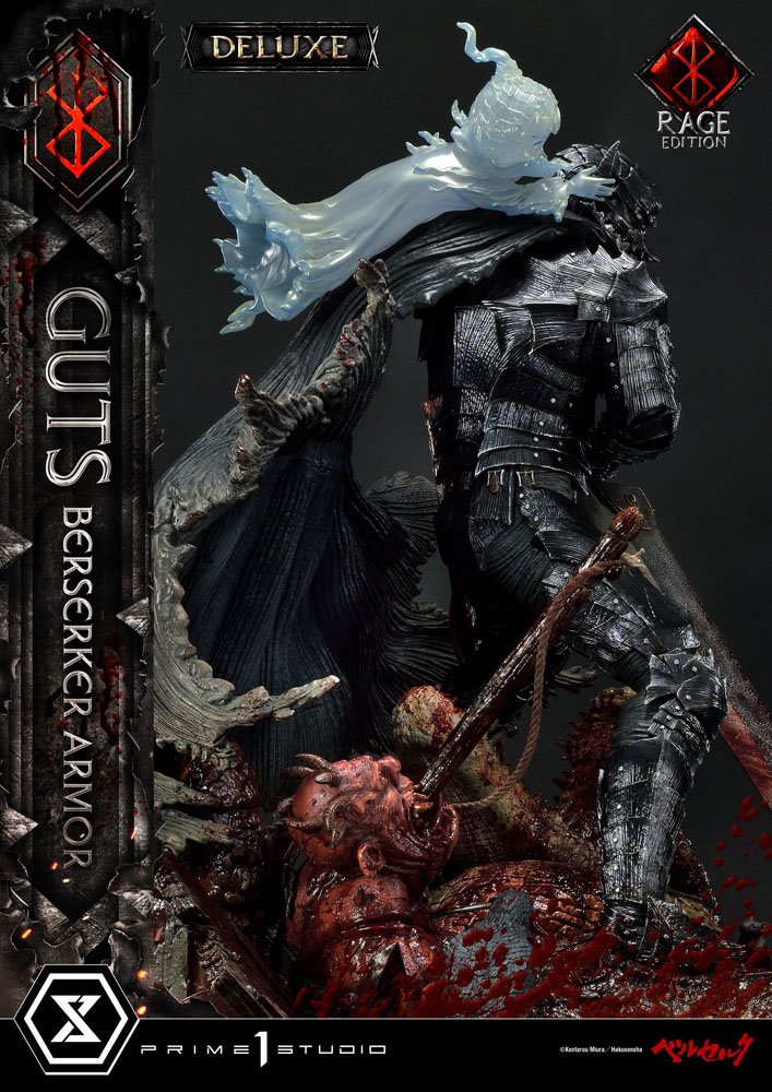 Berserk Statue 1/4 Guts Berserker Armor Rage Edition Deluxe Version 67 cm 4582535948577