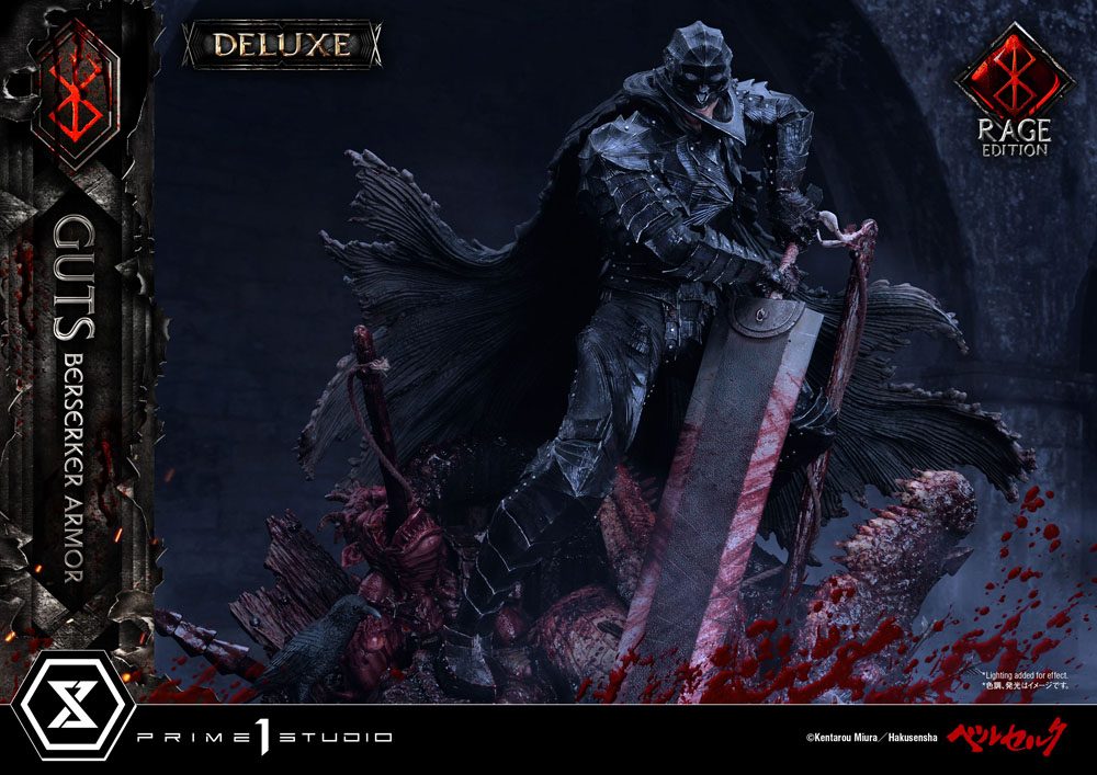 Berserk Statue 1/4 Guts Berserker Armor Rage Edition Deluxe Version 67 cm 4582535948577