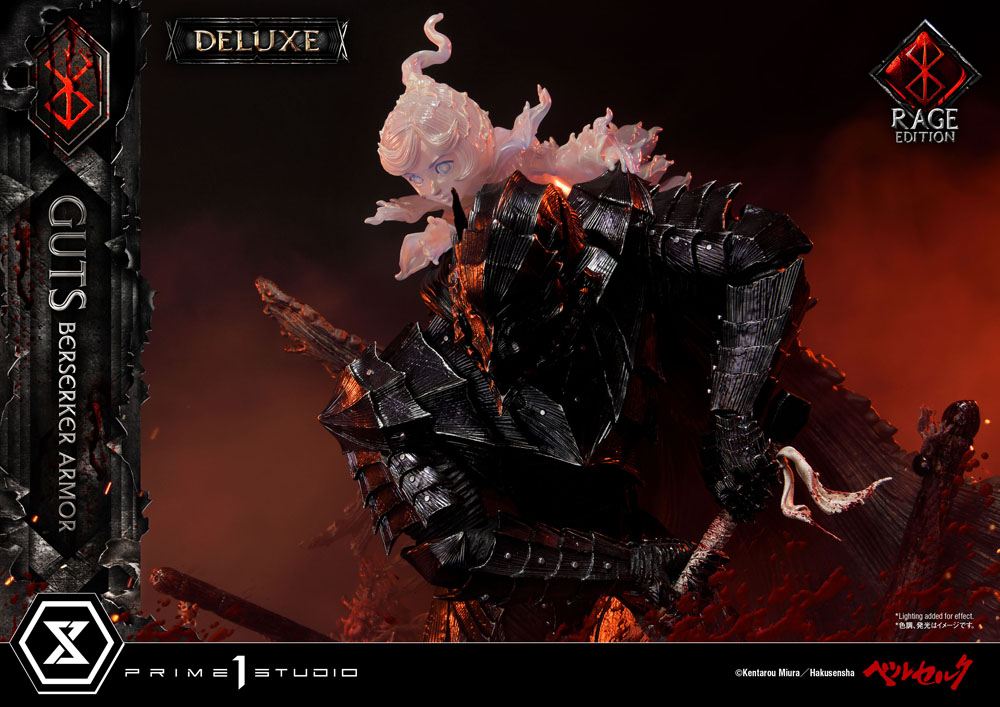 Berserk Statue 1/4 Guts Berserker Armor Rage Edition Deluxe Version 67 cm 4582535948577