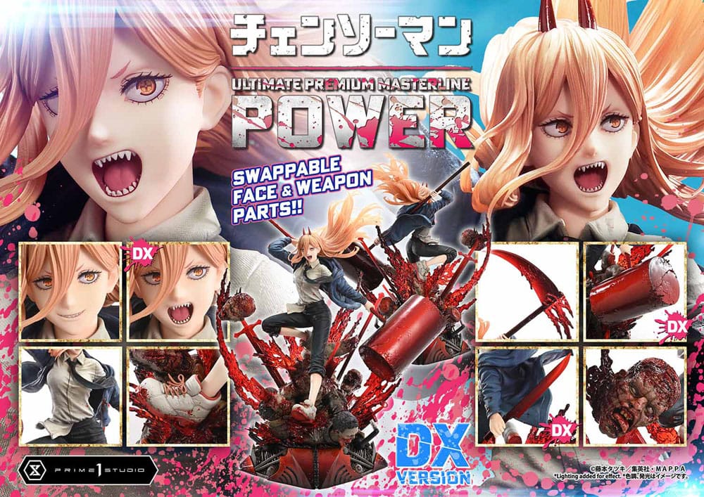 Chainsaw Man Ultimate Premium Masterline Series Statue 1/4 Power Deluxe Bonus Version 66 cm 4580708049397