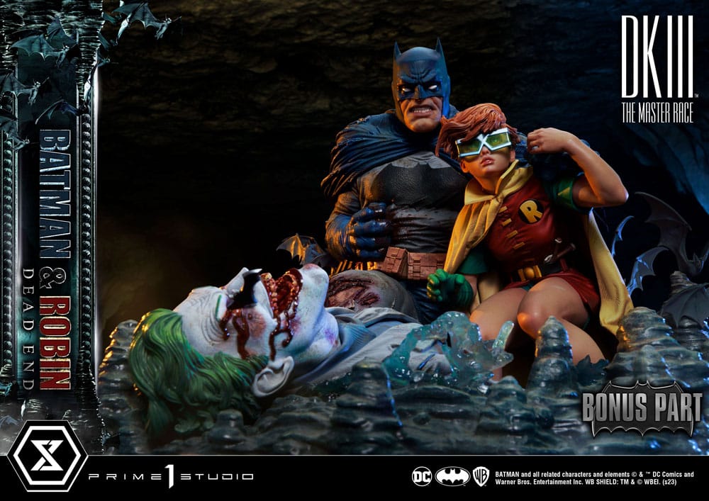 DC Comics Ultimate Premium Masterline Series Statue 1/4 Batman & Robin Dead End Ultimate Bonus Version 61 cm 4580708044224