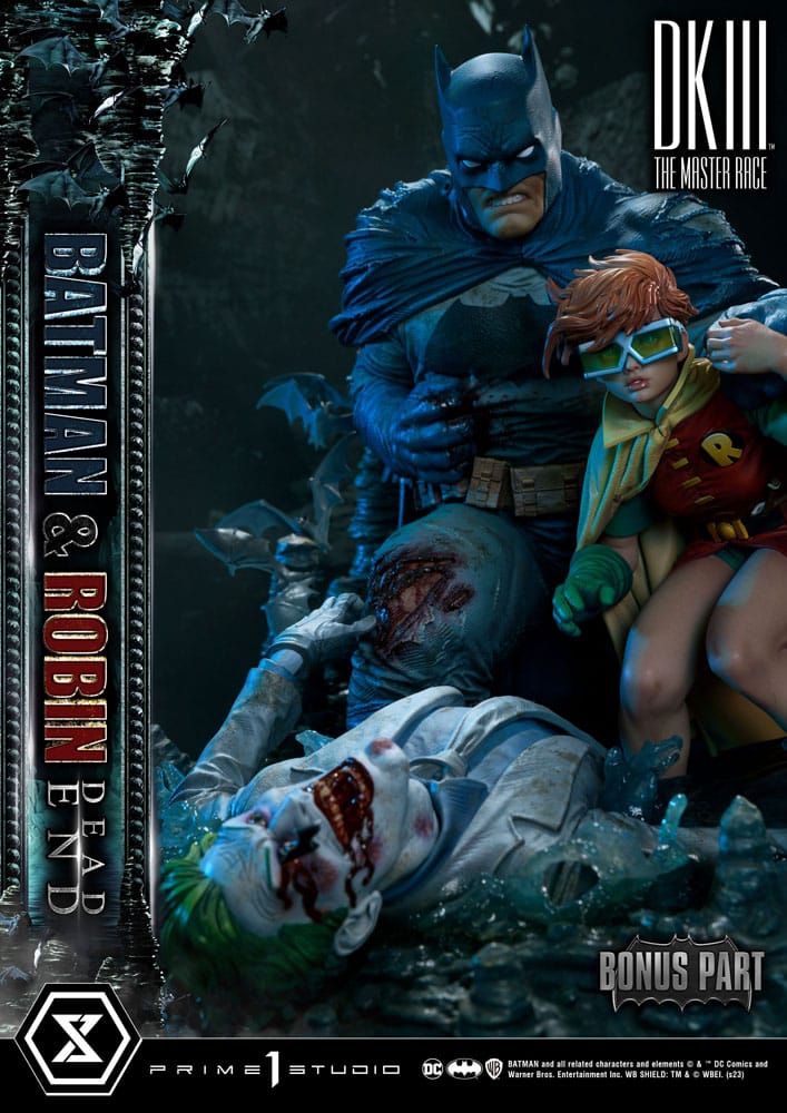 DC Comics Ultimate Premium Masterline Series Statue 1/4 Batman & Robin Dead End Ultimate Bonus Version 61 cm 4580708044224