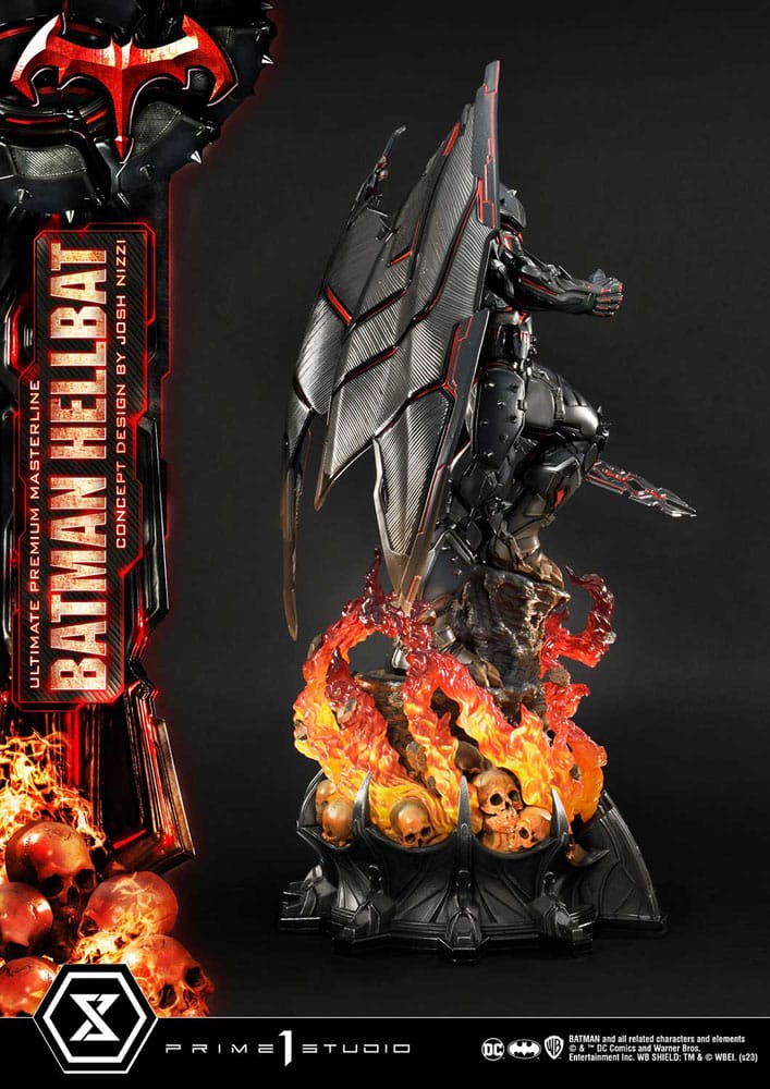 Batman Ultimate Premium Masterline Series Statue Hellbat Concept Design by Josh Nizzi Regular Version 76 cm 4580708048277